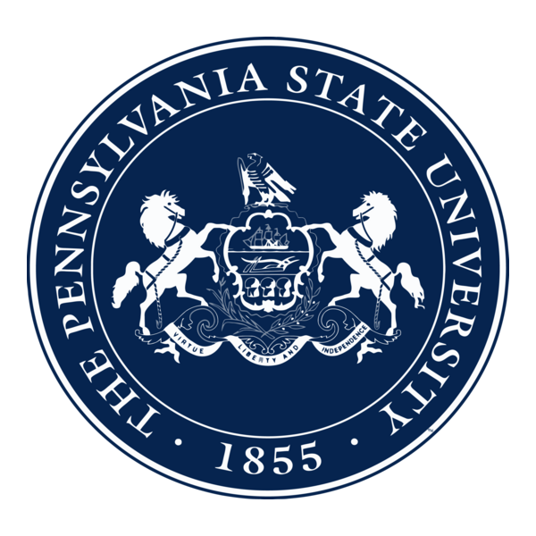 The Pennsylvania State University seal, 1855